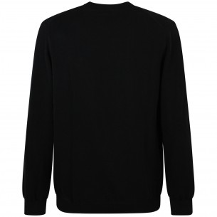 Maglione nero con mini logo... 2