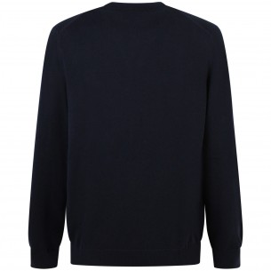 Maglione blu con mini logo... 2