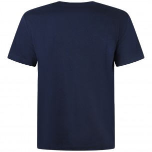 T-shirt blu con mini logo... 2