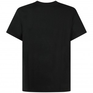 T-shirt nera con mini logo... 2