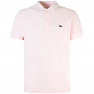 Polo rosa con mini logo...