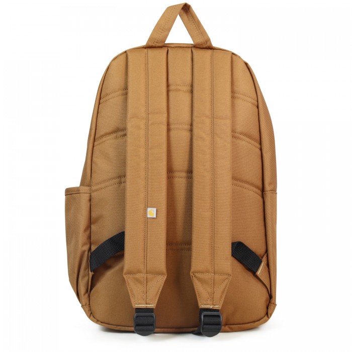 Zaino marrone con mini logo per uomo