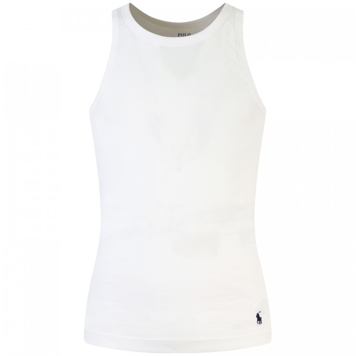 2-Pack Canotta bianca con mini logo...