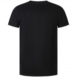 T-shirt nera con mini logo... 2