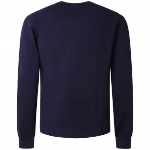 Maglione blu con mini logo... 2