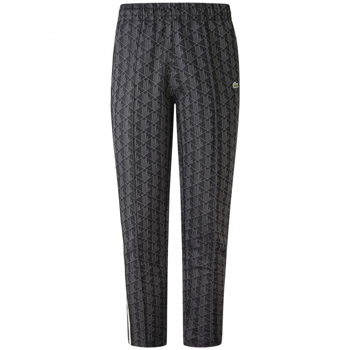 Pantalone tuta nero con fantasia per... Pantalone tuta nero con fantasia per...