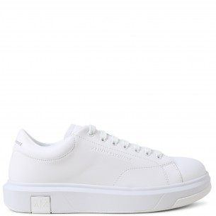 Sneakers bianche con mini...