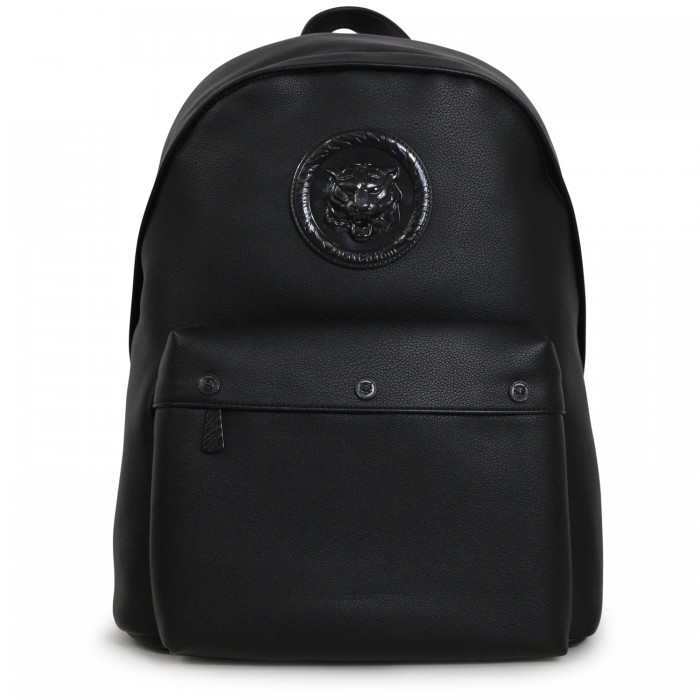 Zaino nero con logo per uomo