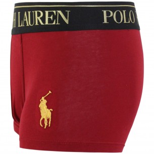 Boxer rosso logato per uomo 2