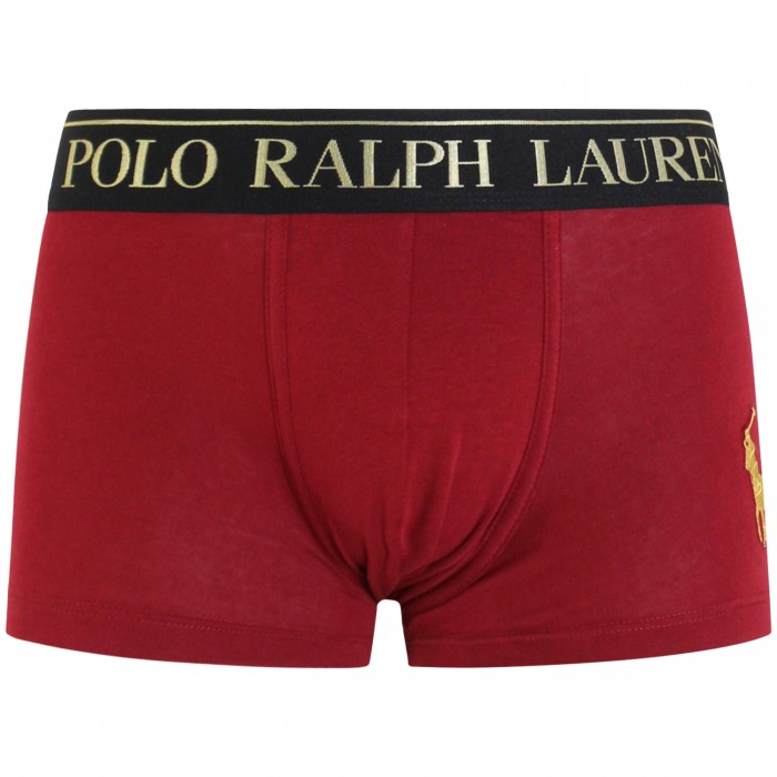 Boxer rosso logato per uomo