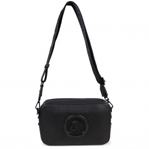 Pochette nera con logo per...