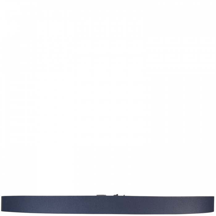 Cintura nera con fibbia logata per uomo Cintura nera con fibbia logata per uomo