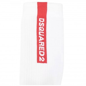 Calze bianche con logo per... 2