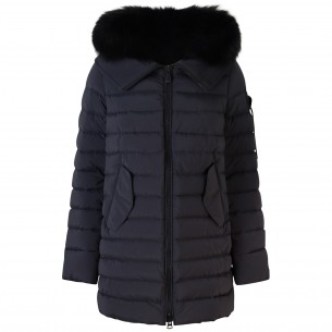 Piumino nero 'ITOKA ML FUR'...