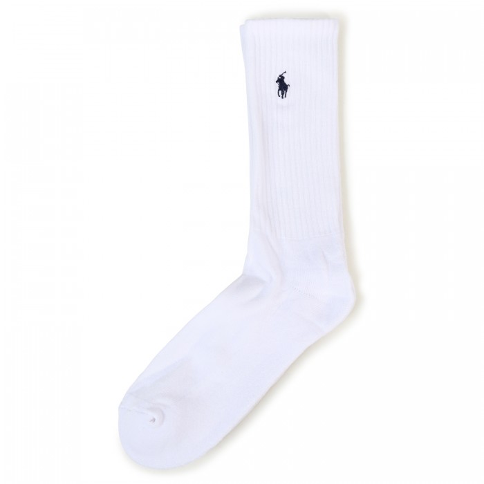 Calze bianche 6-pack per uomo