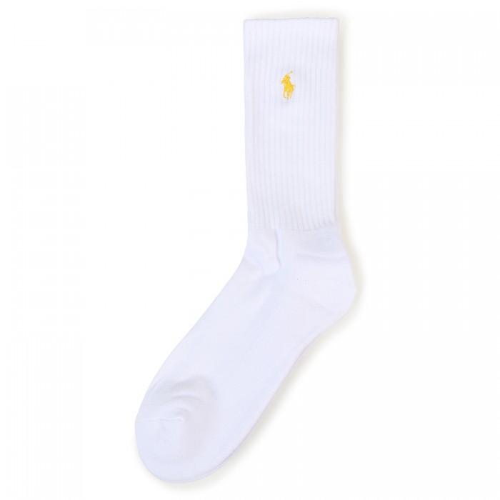 Calze bianche 6-pack per uomo