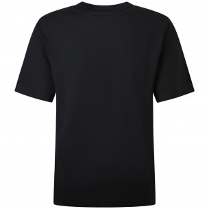 T-shirt nera per donna 2