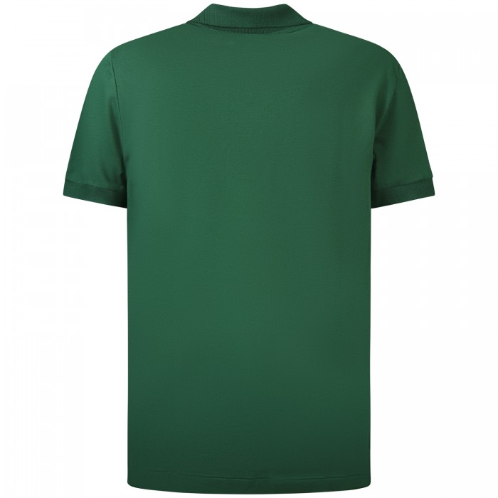 Polo verde classic fit per uomo