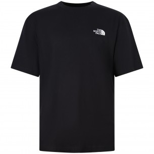 T-shirt nera con mini logo...