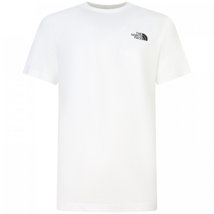 T-shirt bianca con mini logo per uomo T-shirt bianca con mini logo per uomo