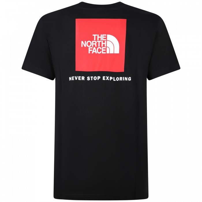 T-shirt nera con mini logo per uomo T-shirt nera con mini logo per uomo