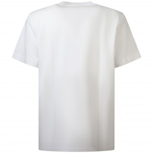 T-shirt bianca con taschino... 2