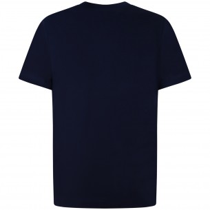 T-shirt blu con taschino... 2