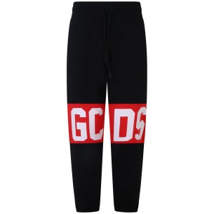 Pantalone tuta nero con... 2