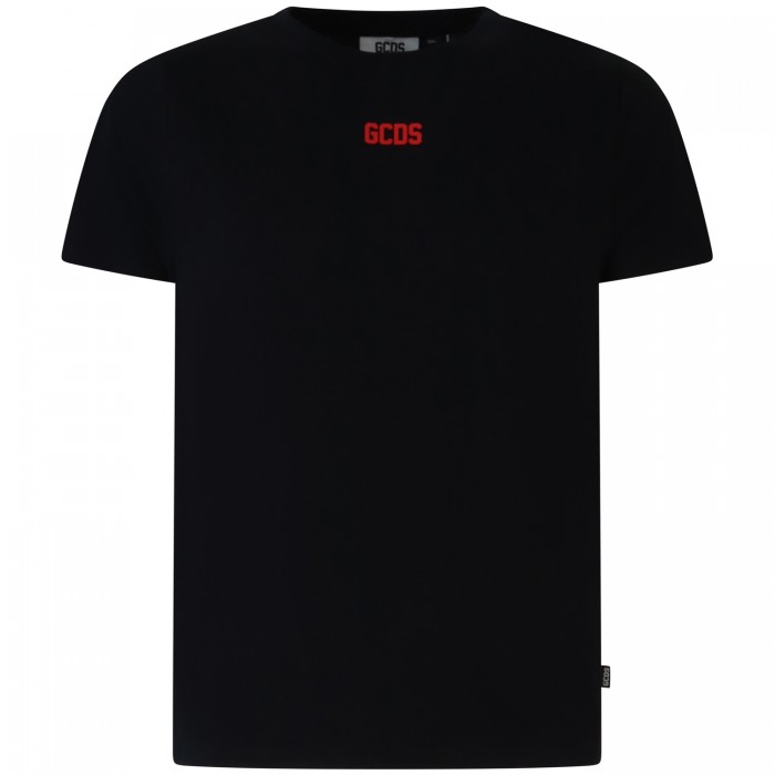 T-shirt nera con logo per uomo T-shirt nera con logo per uomo