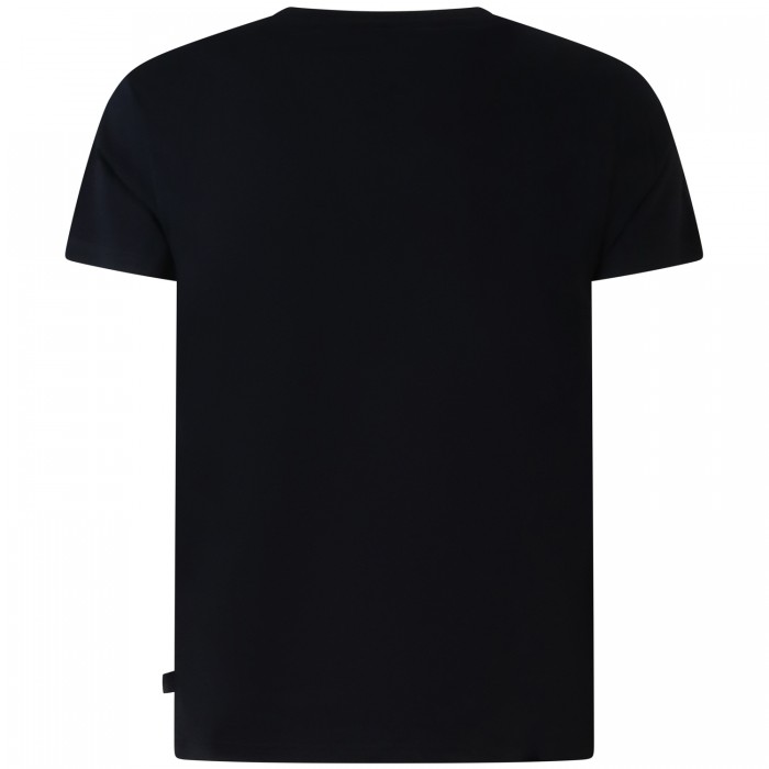 T-shirt nera con logo per uomo T-shirt nera con logo per uomo