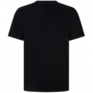 T-shirt nera con mini logo... 2