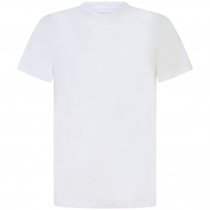 T-shirt bianca con mini...