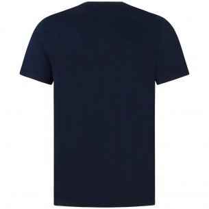 T-shirt blu con mini logo... 2