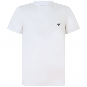 T-shirt bianca con mini...