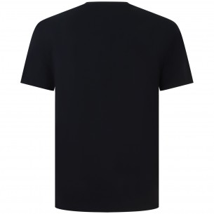 T-shirt nera con mini logo... 2