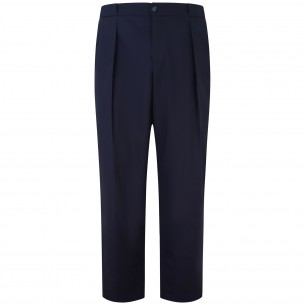 Pantalone blu con mini logo... 2