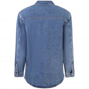 Camicia in denim con mini... 2