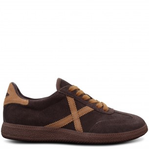 Sneakers marrone con...