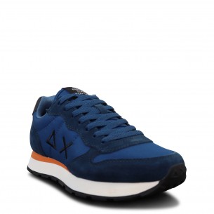 Sneakers blu con riporti... 2