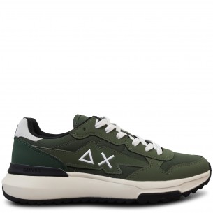 Sneakers verdi con riporti...