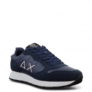 Sneakers blu con riporti... 2