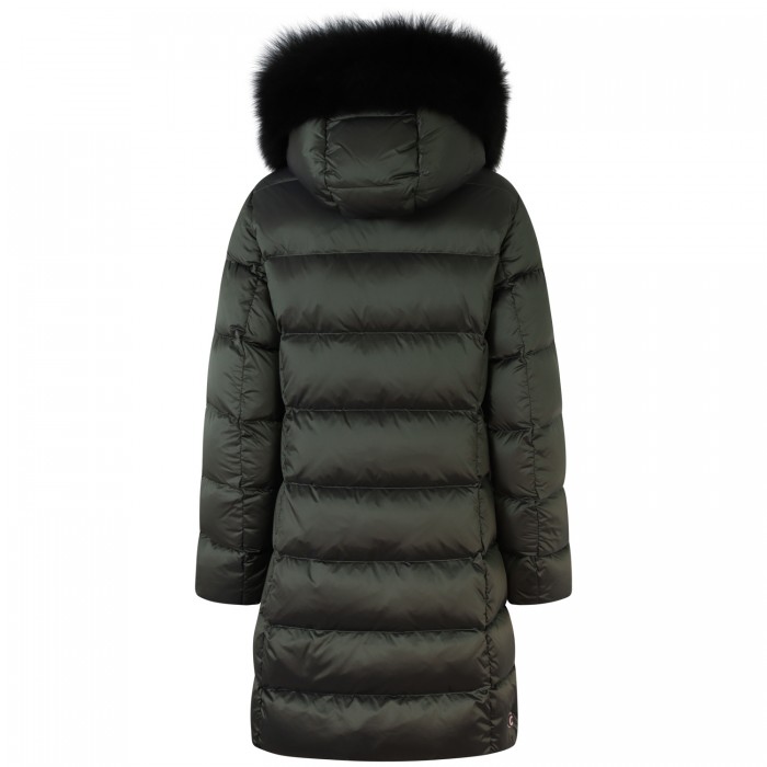 Piumino verde per donna Piumino verde per donna