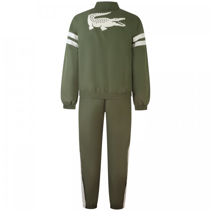 Completo tuta verde con zip per uomo Completo tuta verde con zip per uomo