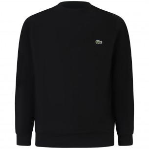 Felpa nera con mini logo...