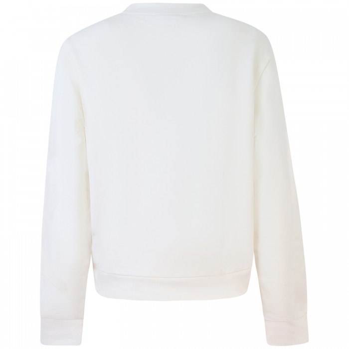 Felpa panna per donna