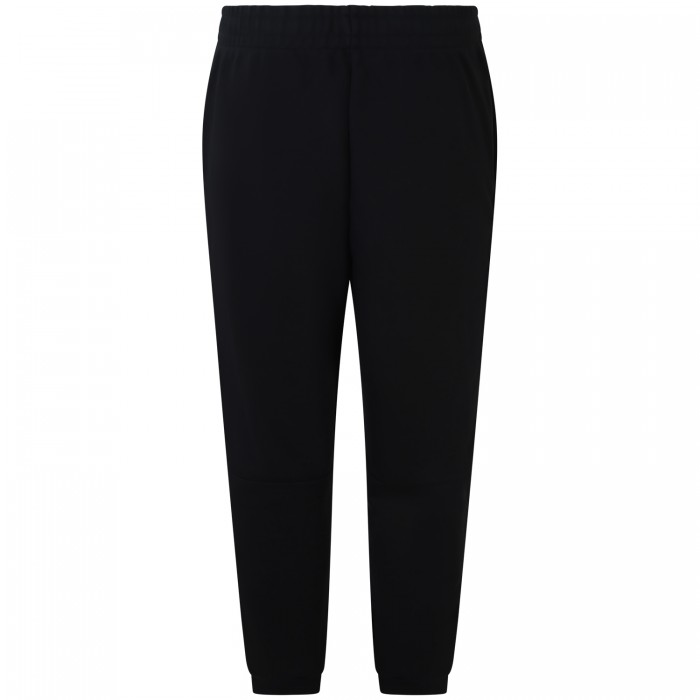 Pantalone tuta nero con mini logo per... Pantalone tuta nero con mini logo per...