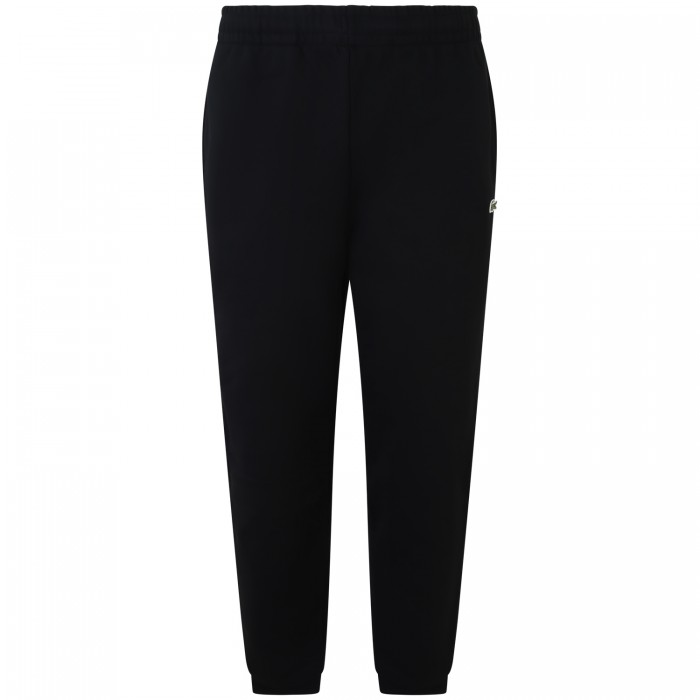 Pantalone tuta nero con mini logo per... Pantalone tuta nero con mini logo per...