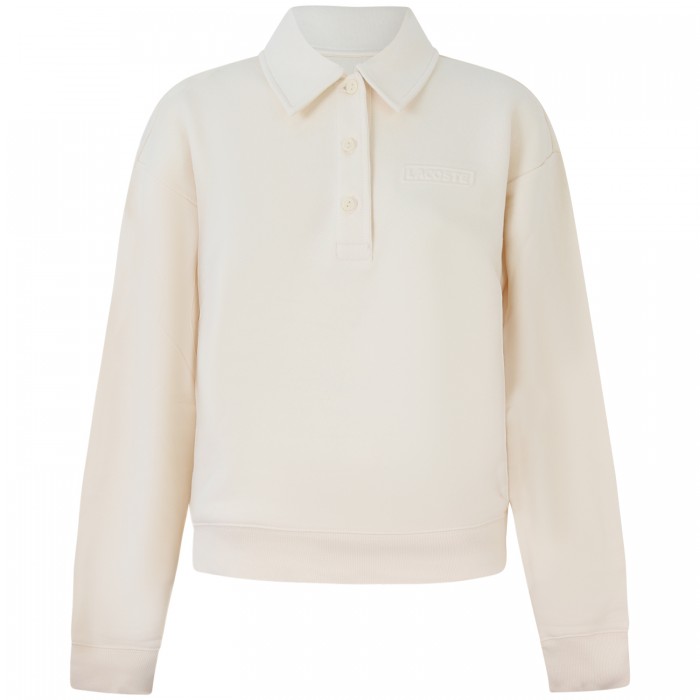 Felpa panna per donna