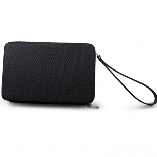 Pochette nera con mini logo... 2