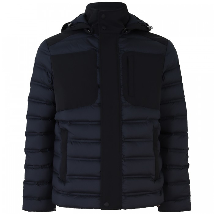 Piumino nero per uomo